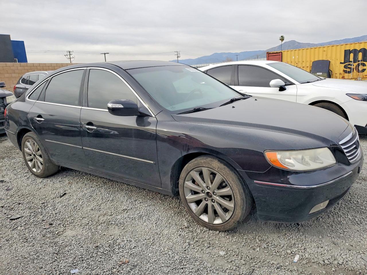 2009 Hyundai Azera Se Черный vin: KMHFC46F89A426798