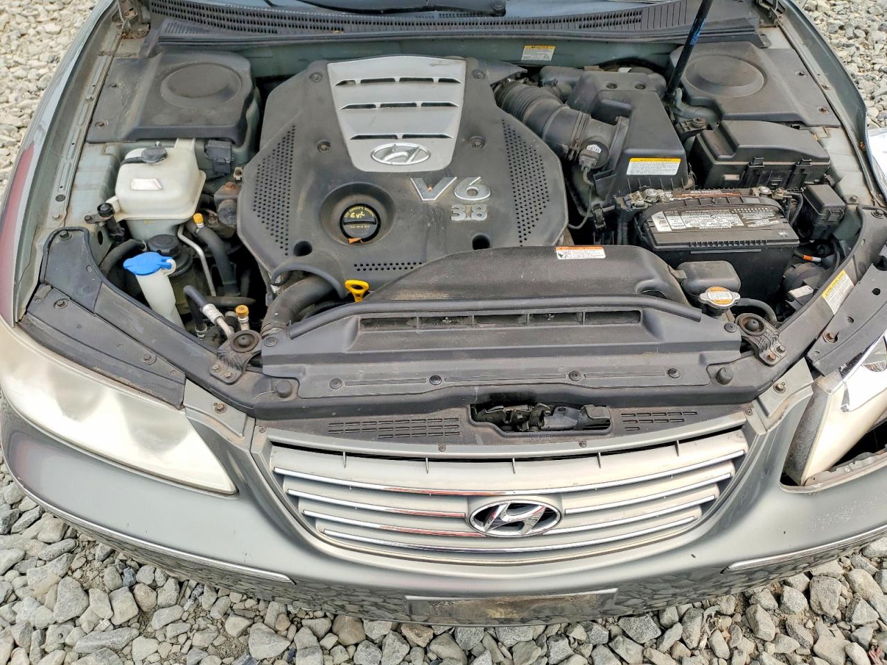 2006 Hyundai Azera Se Зеленый vin: KMHFC46F96A101699