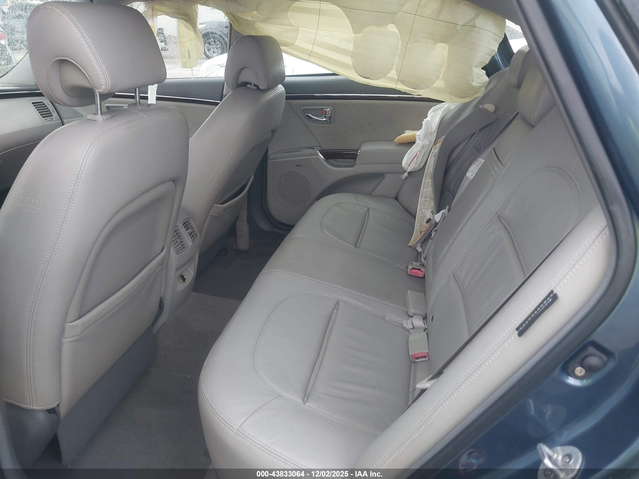 2009 Hyundai Azera Limited Blue vin: KMHFC46F99A392340