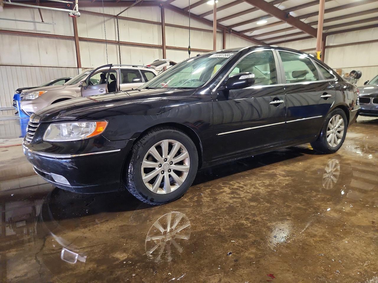 2009 Hyundai Azera Limited Black vin: KMHFC46F99A426938