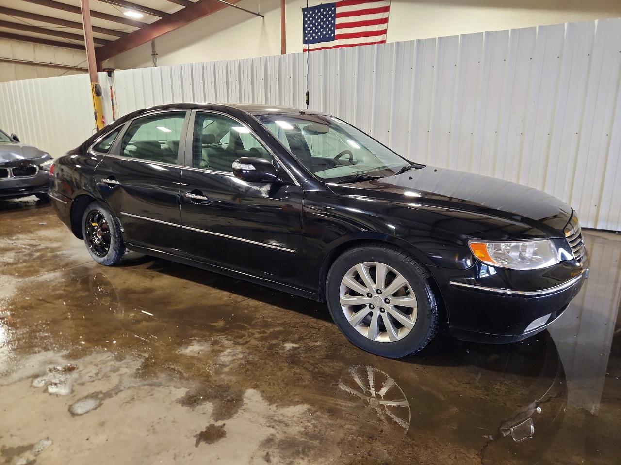 2009 Hyundai Azera Limited Black vin: KMHFC46F99A426938