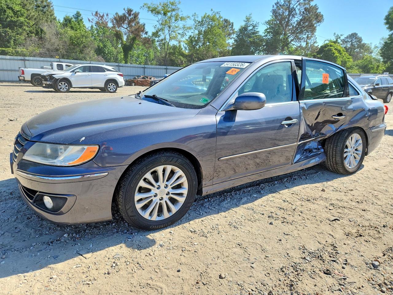 2011 Hyundai Azera Gls Серый vin: KMHFC4DD5BA540247