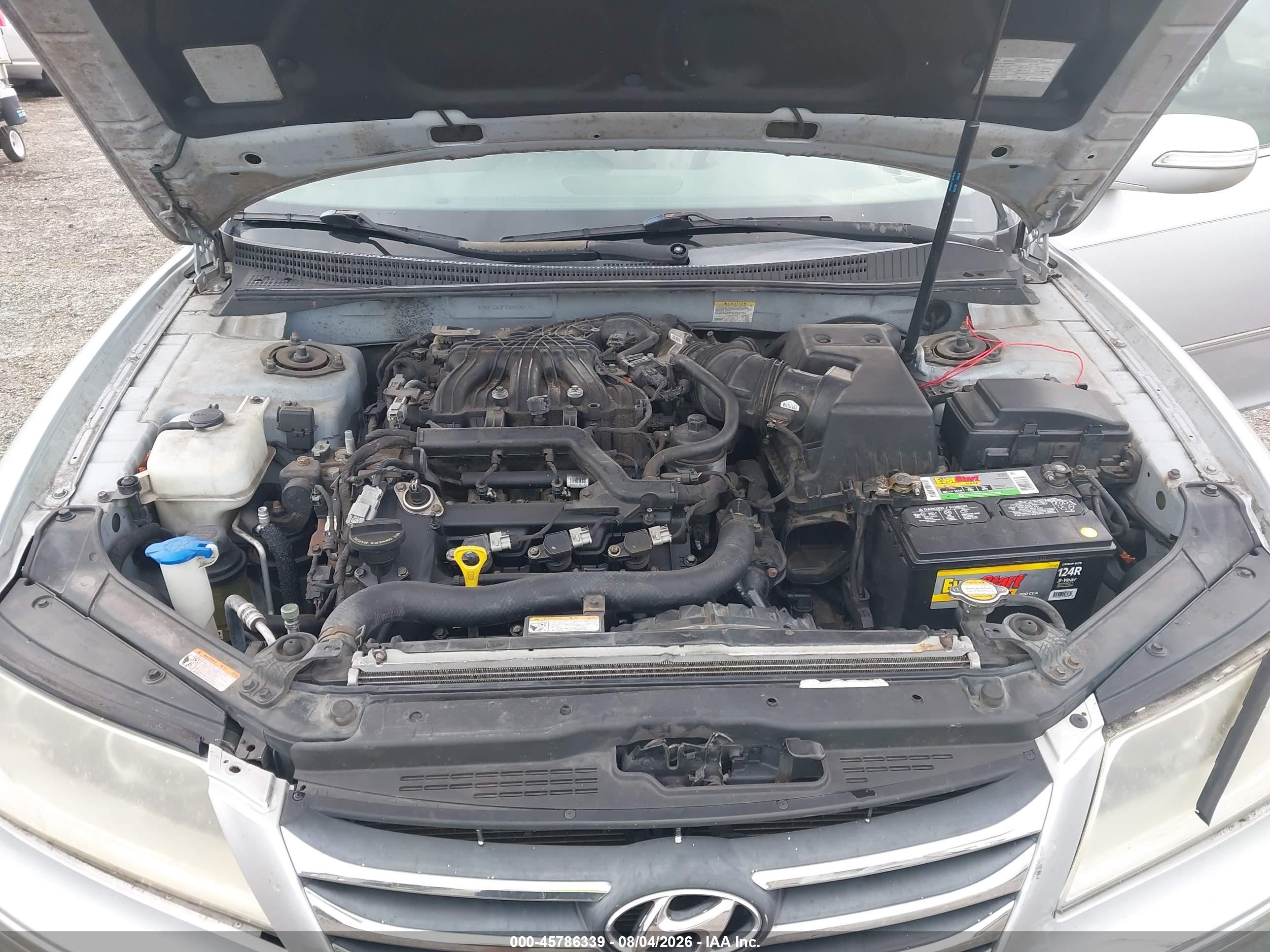 2011 Hyundai Azera Limited Серебряный vin: KMHFC4DF2BA536156