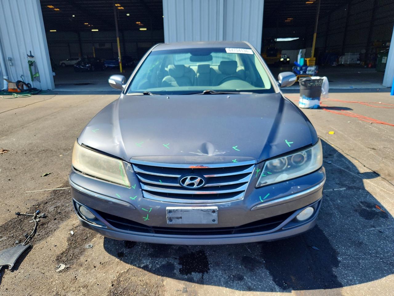 2011 Hyundai Azera Limited Серый vin: KMHFC4DF3BA526722