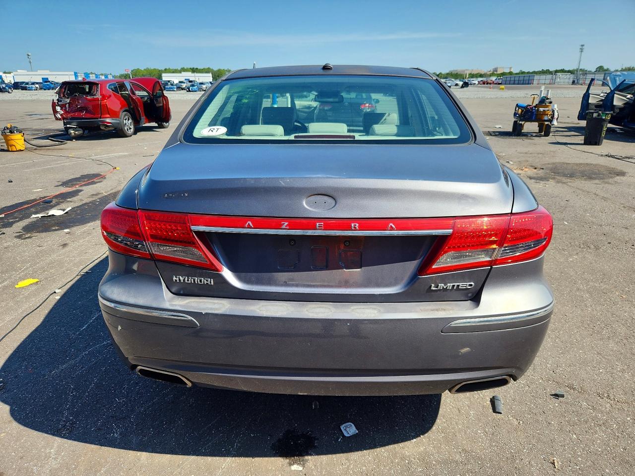 2011 Hyundai Azera Limited Серый vin: KMHFC4DF3BA526722