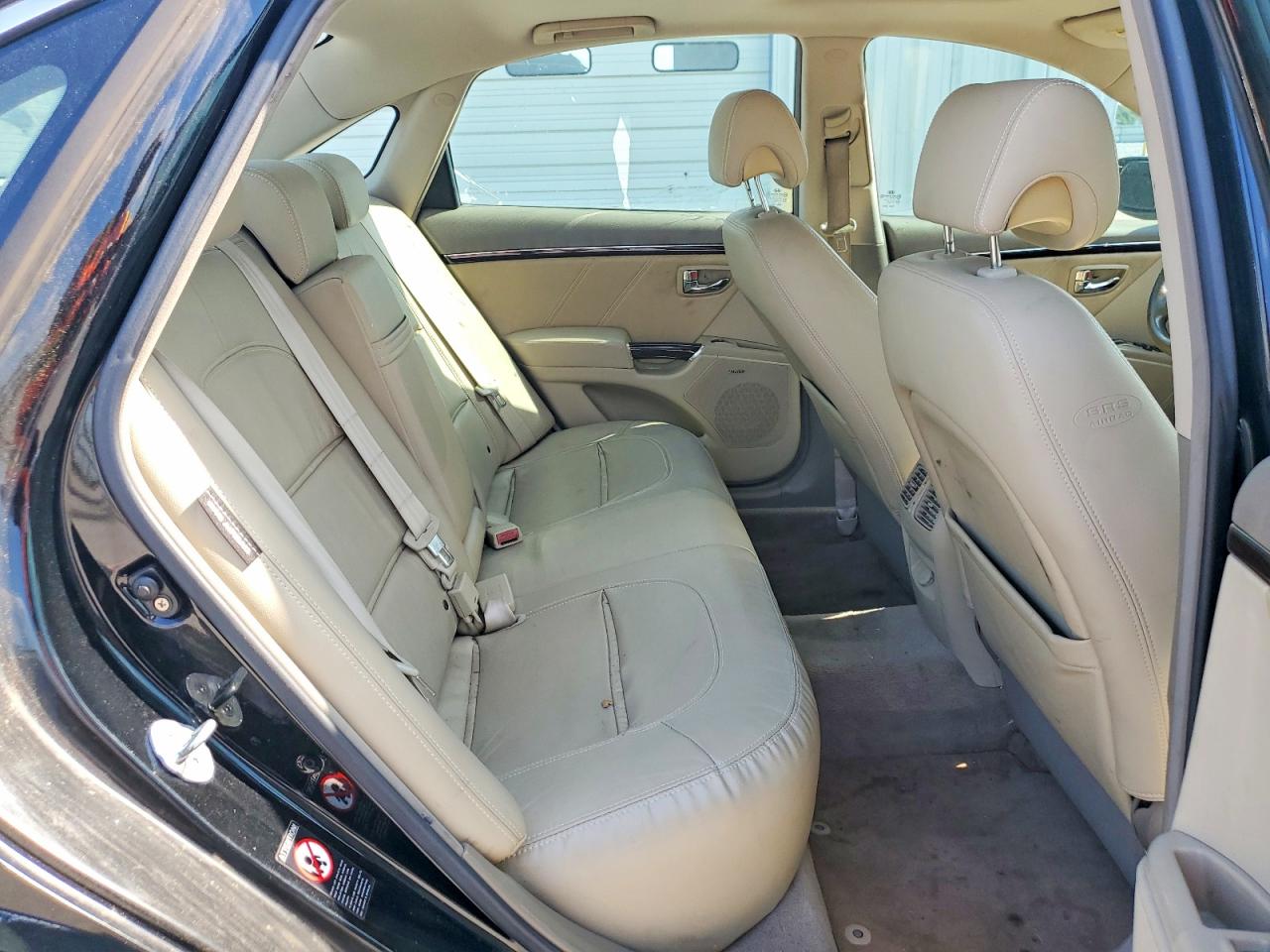 2011 Hyundai Azera Limited Черный vin: KMHFC4DF3BA530429