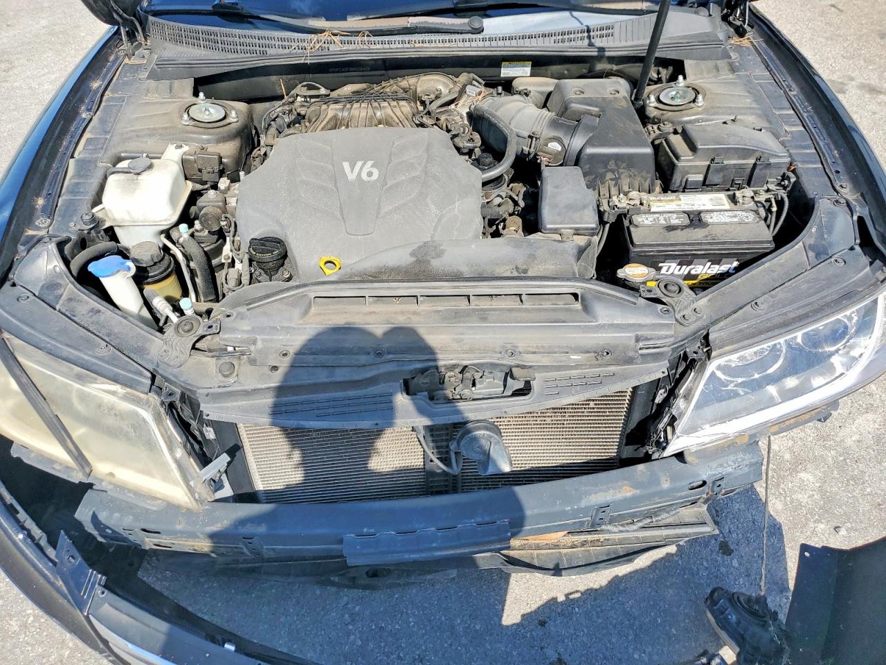 2011 Hyundai Azera Limited Черный vin: KMHFC4DF3BA530429