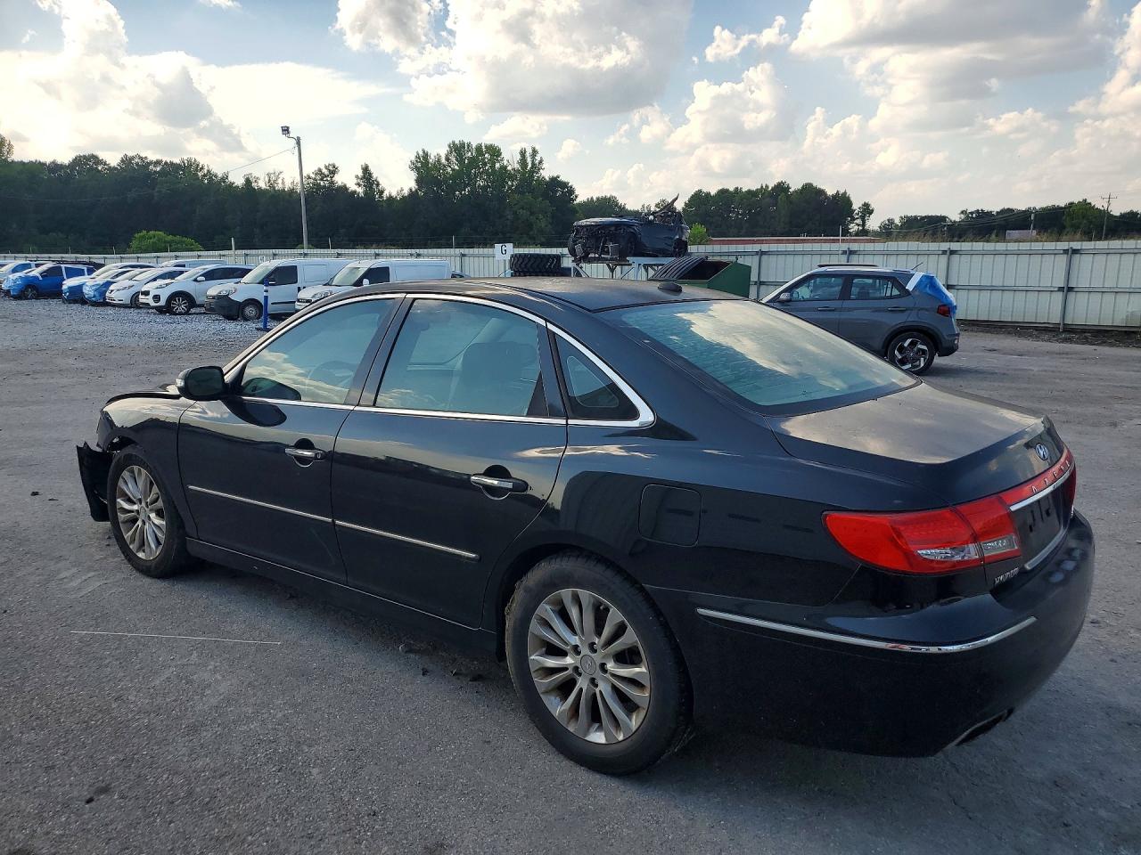 2011 Hyundai Azera Limited Черный vin: KMHFC4DF3BA530429