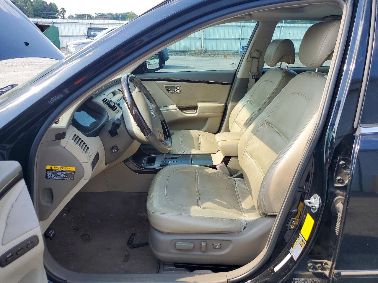 2011 Hyundai Azera Limited Черный vin: KMHFC4DF3BA530429