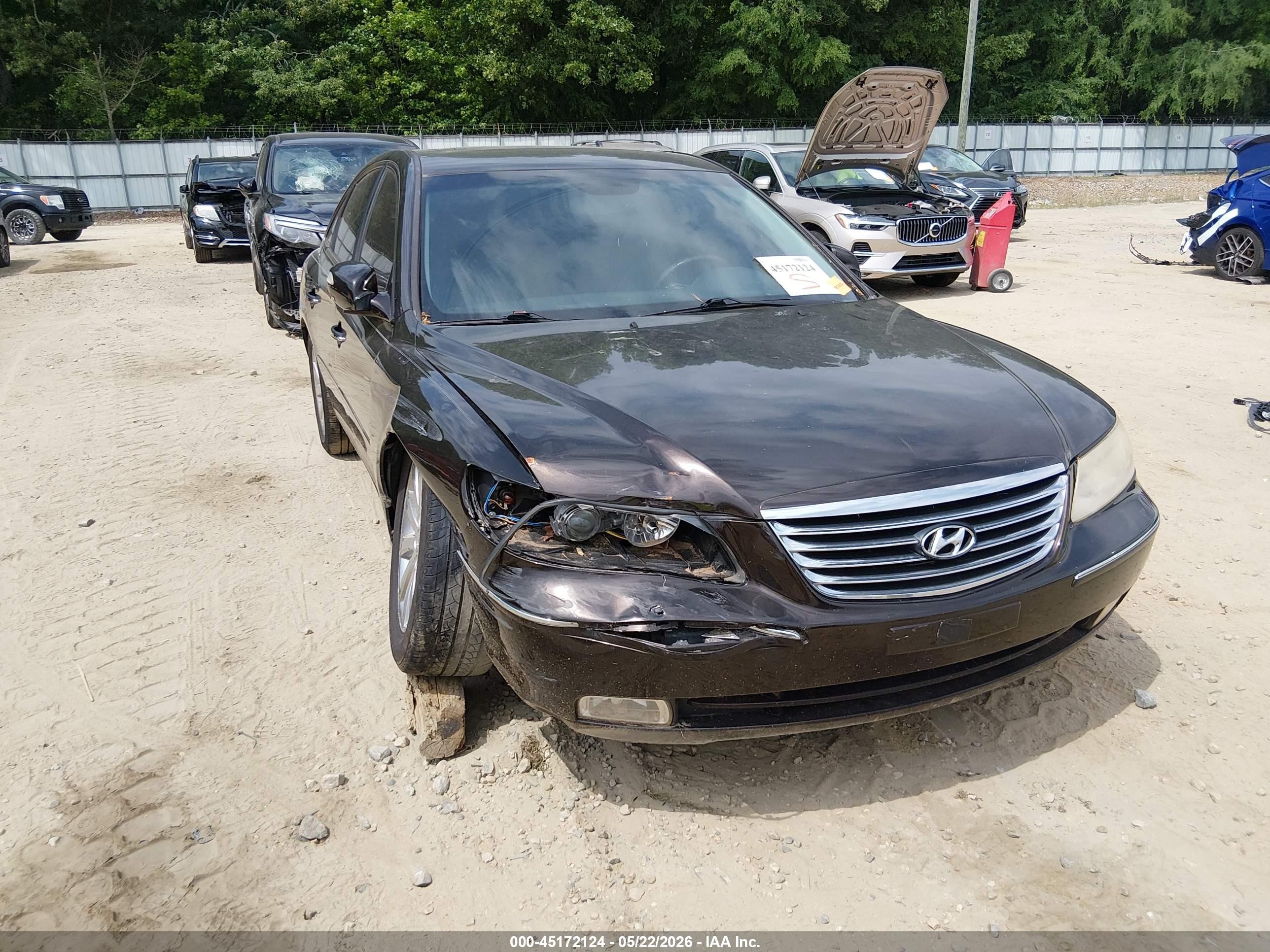 2010 Hyundai Azera Limited Brown vin: KMHFC4DF5AA513517
