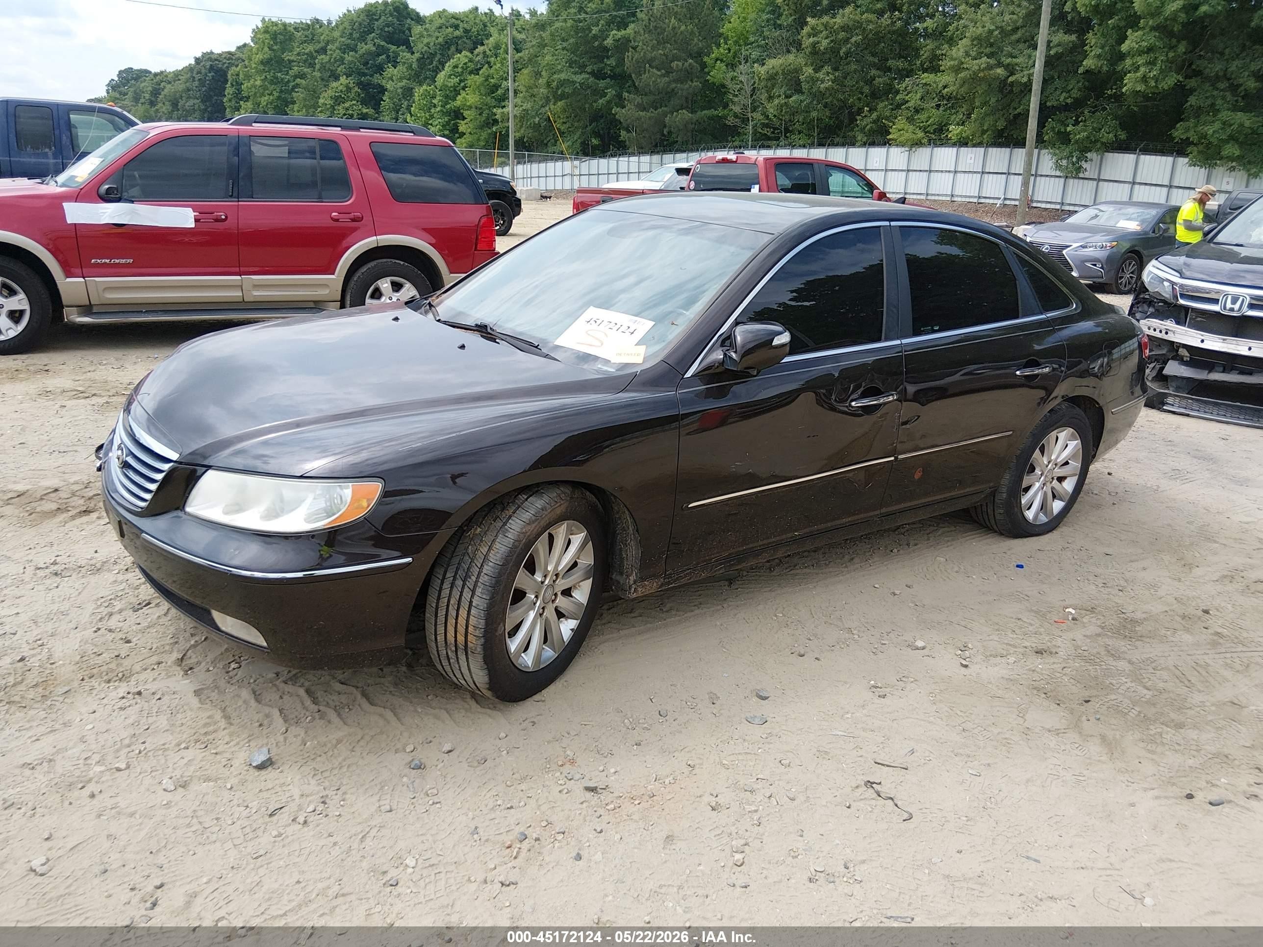 2010 Hyundai Azera Limited Brown vin: KMHFC4DF5AA513517