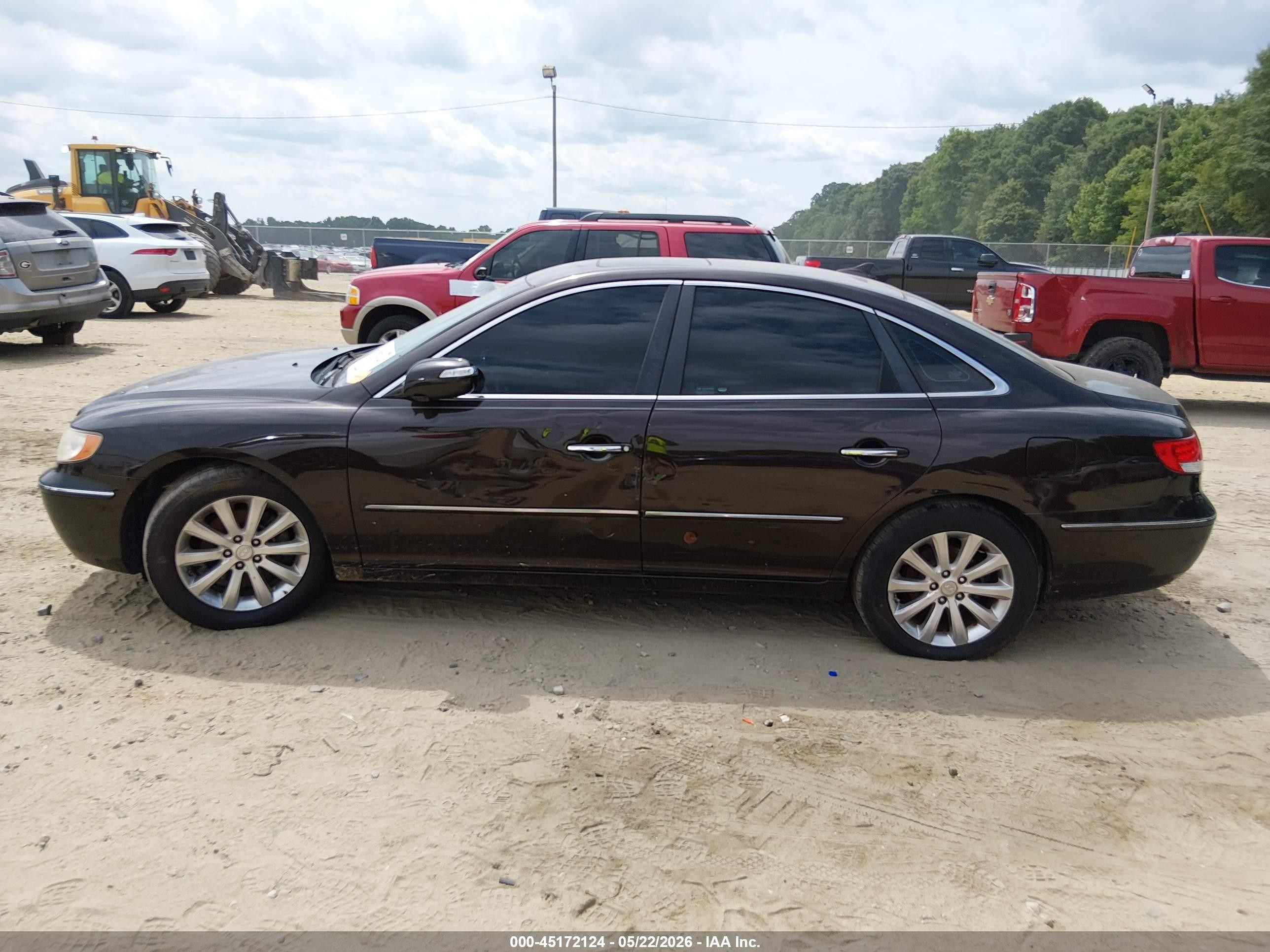 2010 Hyundai Azera Limited Brown vin: KMHFC4DF5AA513517