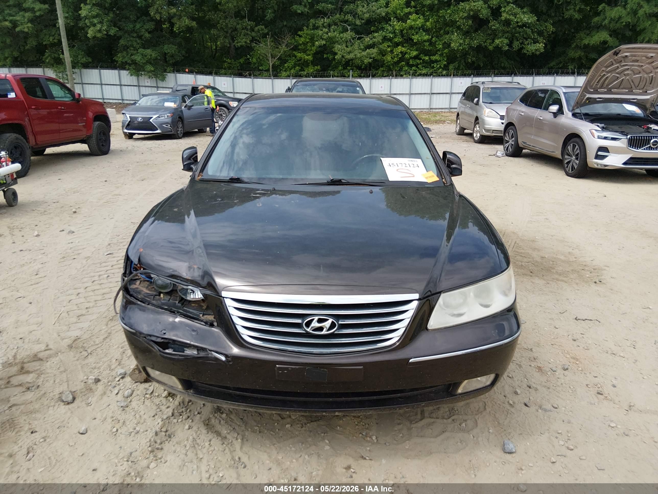 2010 Hyundai Azera Limited Brown vin: KMHFC4DF5AA513517