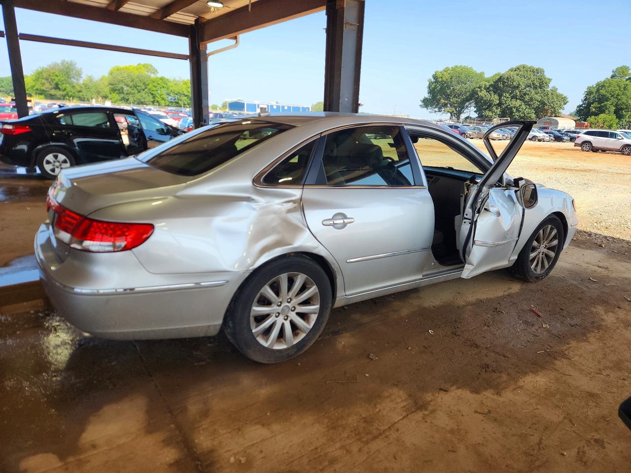 2010 Hyundai Azera Limited Серебряный vin: KMHFC4DF6AA483203