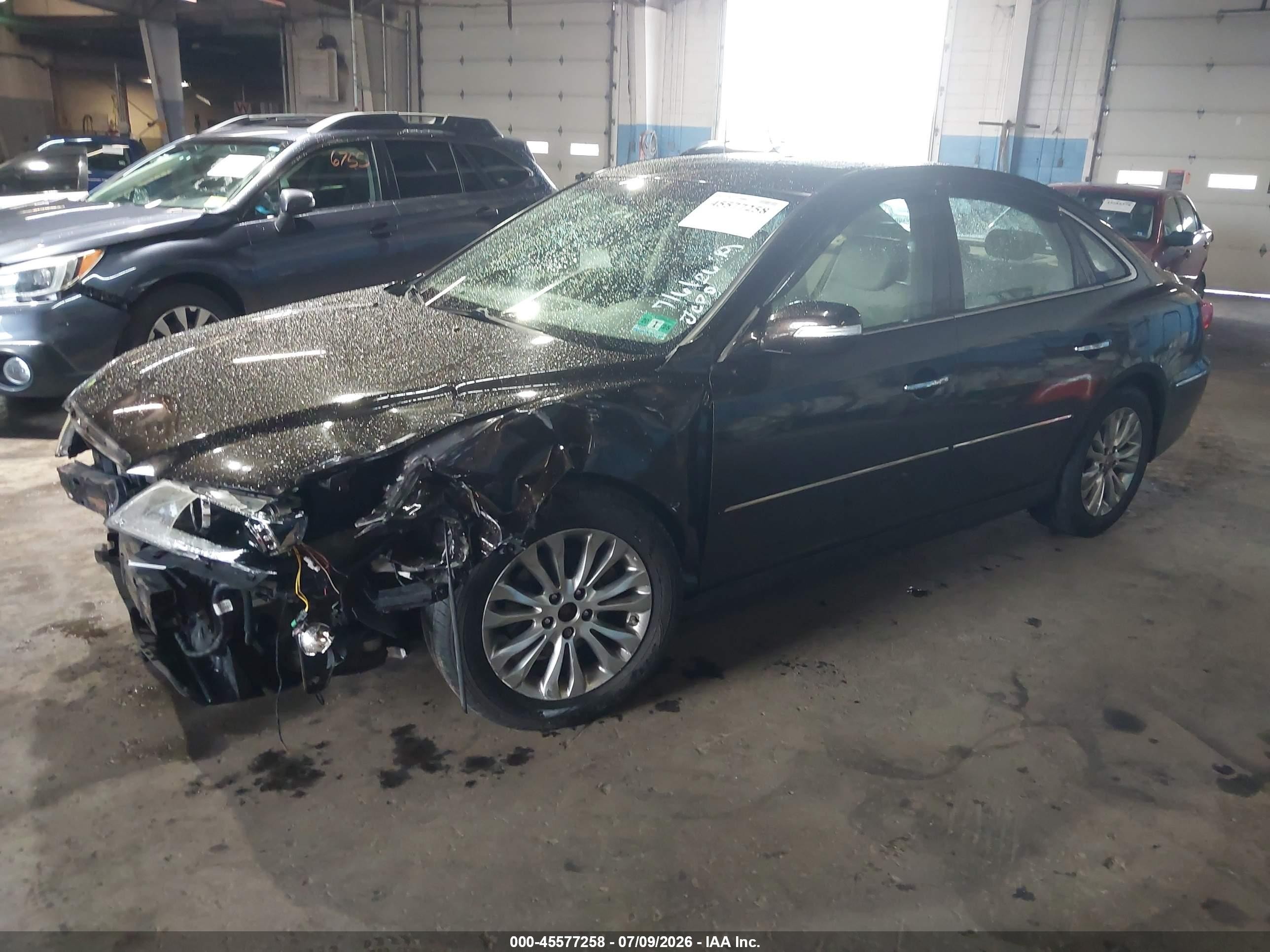 2011 Hyundai Azera Limited Коричневый vin: KMHFC4DF6BA526696