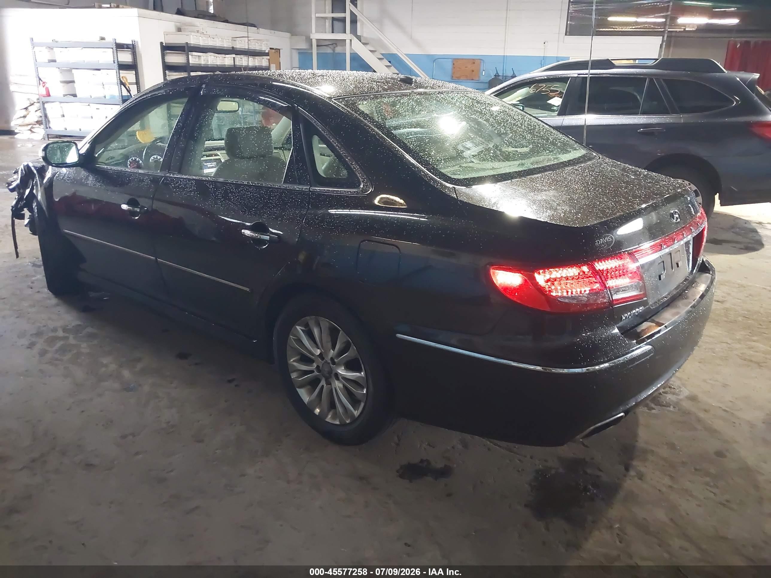 2011 Hyundai Azera Limited Коричневый vin: KMHFC4DF6BA526696