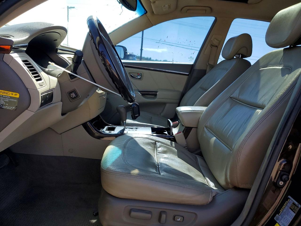 2011 Hyundai Azera Limited Коричневый vin: KMHFC4DF7BA516758