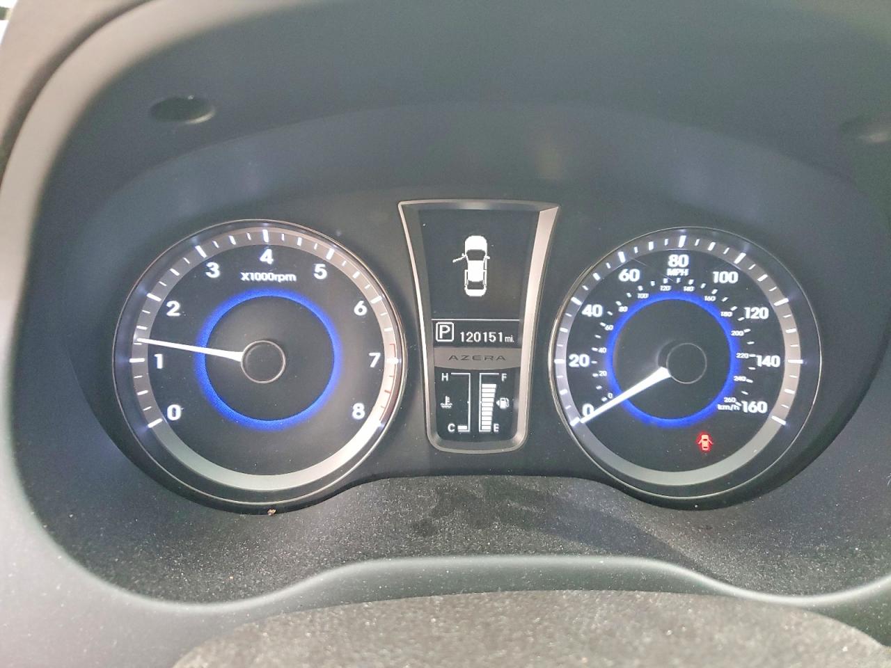 2013 Hyundai Azera Base Серебряный vin: KMHFG4JG0DA231128