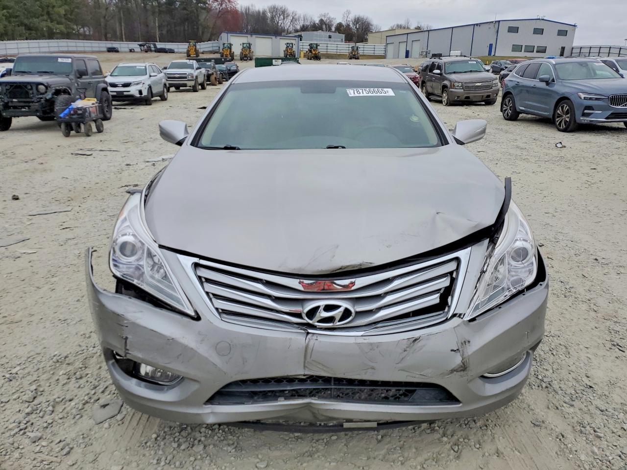 2013 Hyundai Azera Base Серебряный vin: KMHFG4JG0DA231128