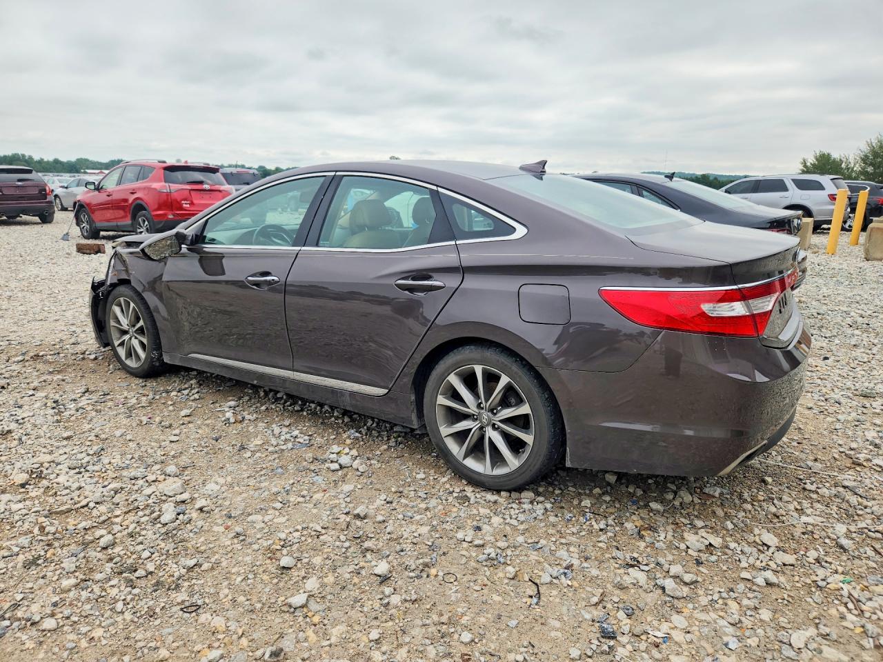2015 Hyundai Azera Base Серый vin: KMHFG4JG0FA472402