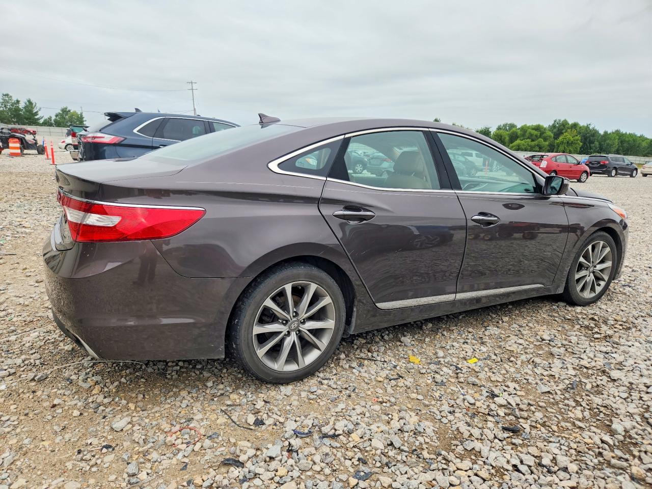 2015 Hyundai Azera Base Серый vin: KMHFG4JG0FA472402