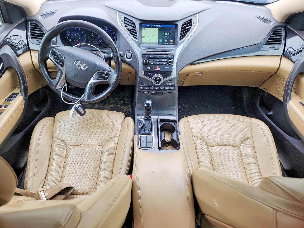 2015 Hyundai Azera Base Серый vin: KMHFG4JG0FA472402