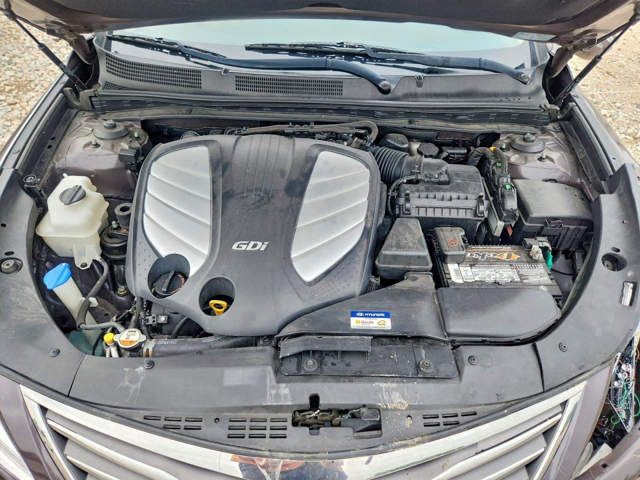 2015 Hyundai Azera Base Серый vin: KMHFG4JG0FA472402