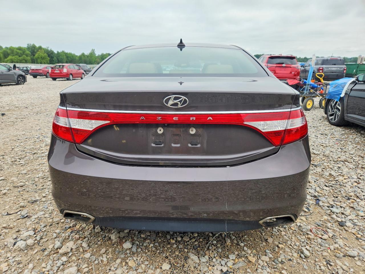 2015 Hyundai Azera Base Серый vin: KMHFG4JG0FA472402