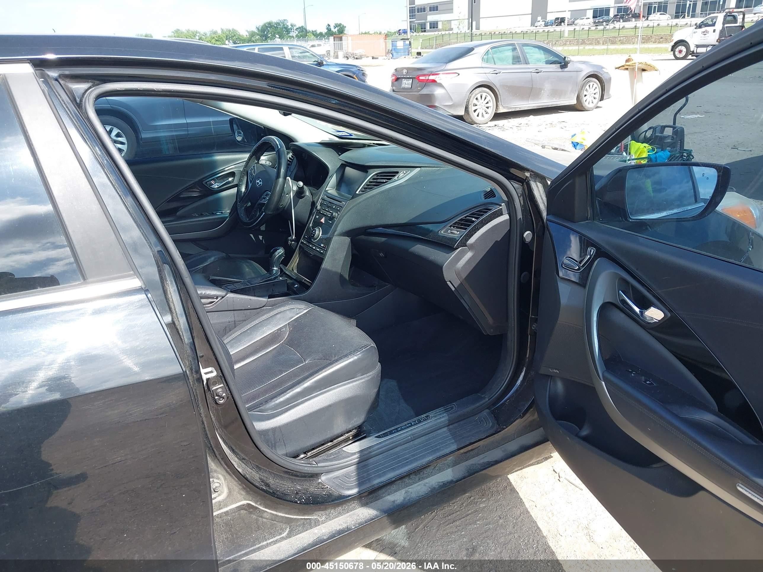 2015 Hyundai Azera   Черный vin: KMHFG4JG1FA453051