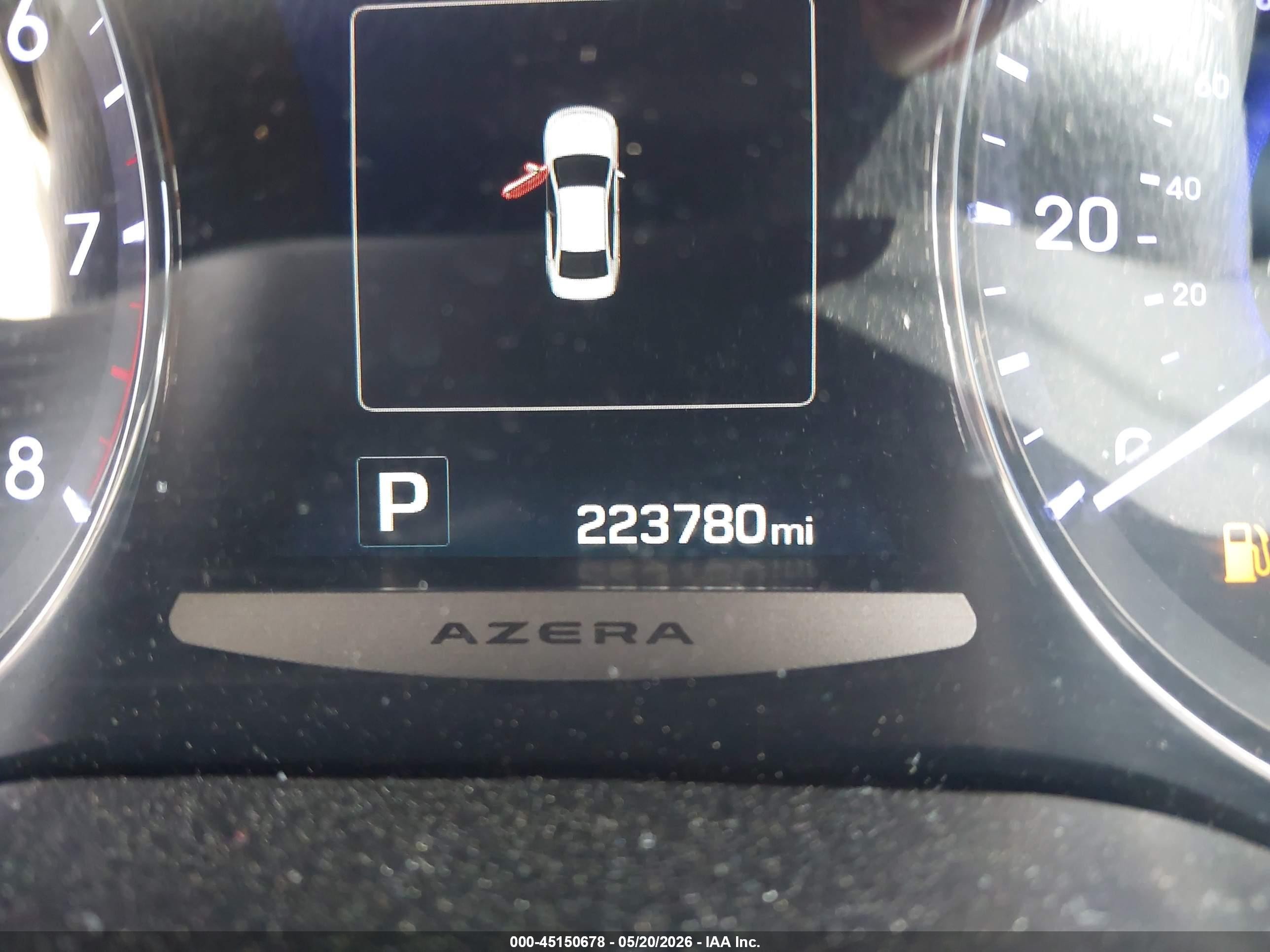 2015 Hyundai Azera   Черный vin: KMHFG4JG1FA453051