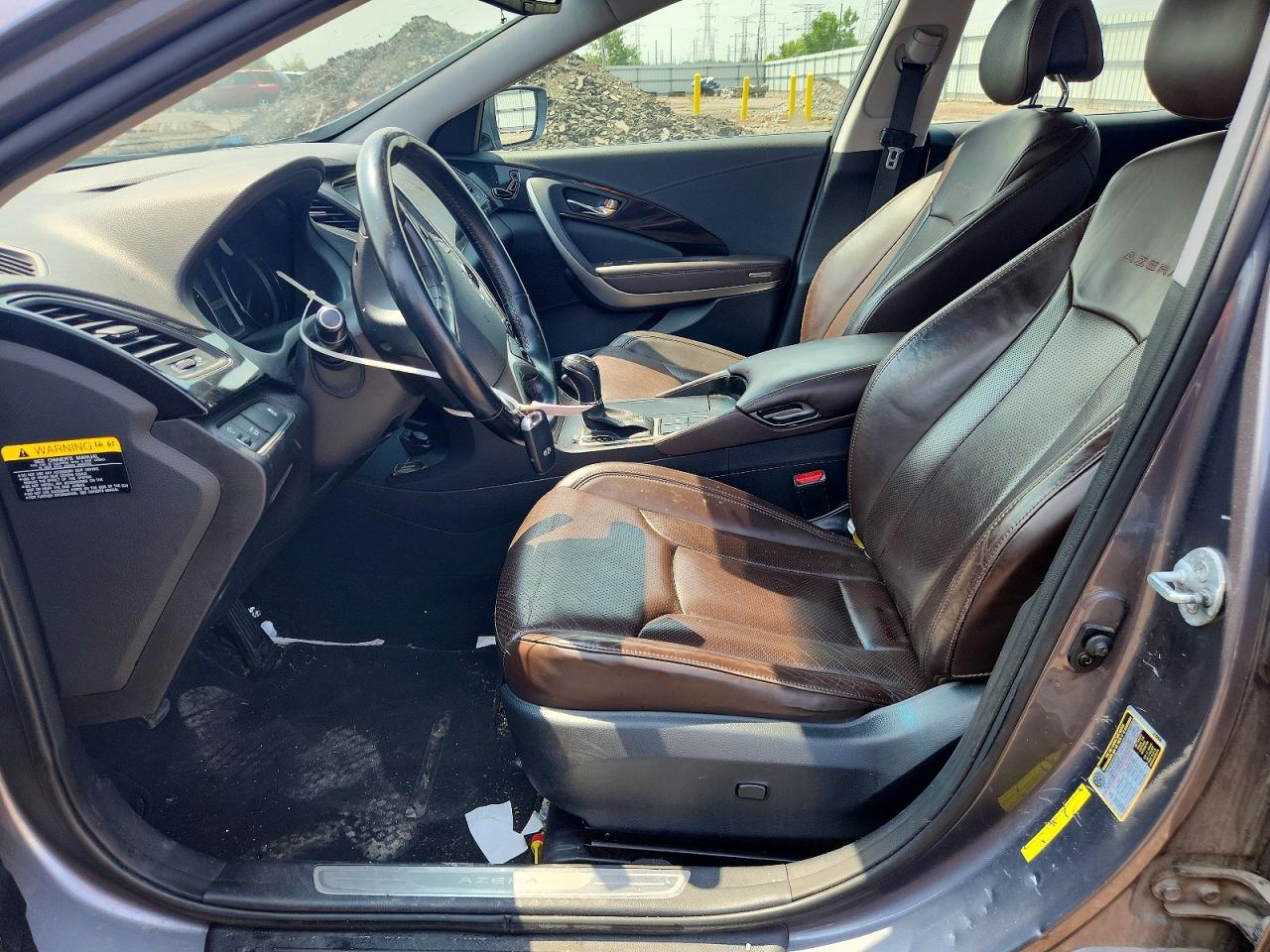 2012 Hyundai Azera Base Silver vin: KMHFG4JG2CA161047