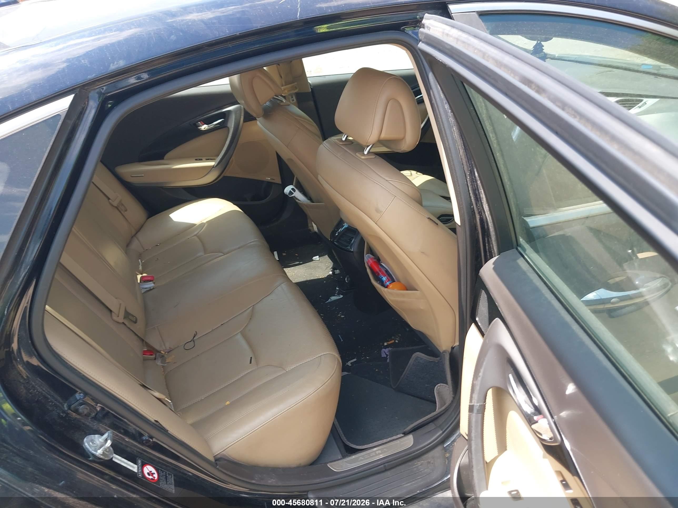 2012 Hyundai Azera   Blue vin: KMHFG4JG2CA172212