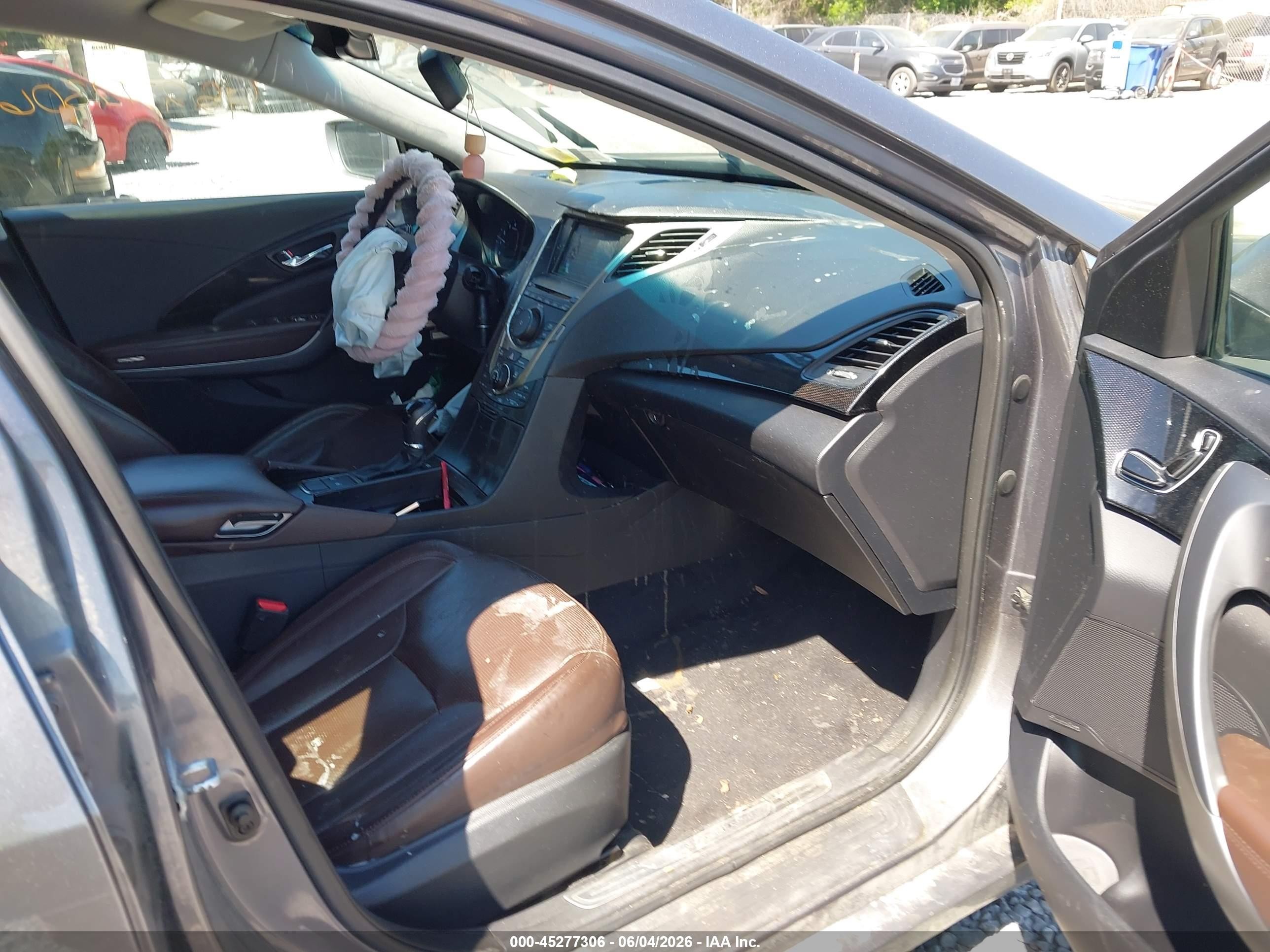 2013 Hyundai Azera   Gray vin: KMHFG4JG2DA202813