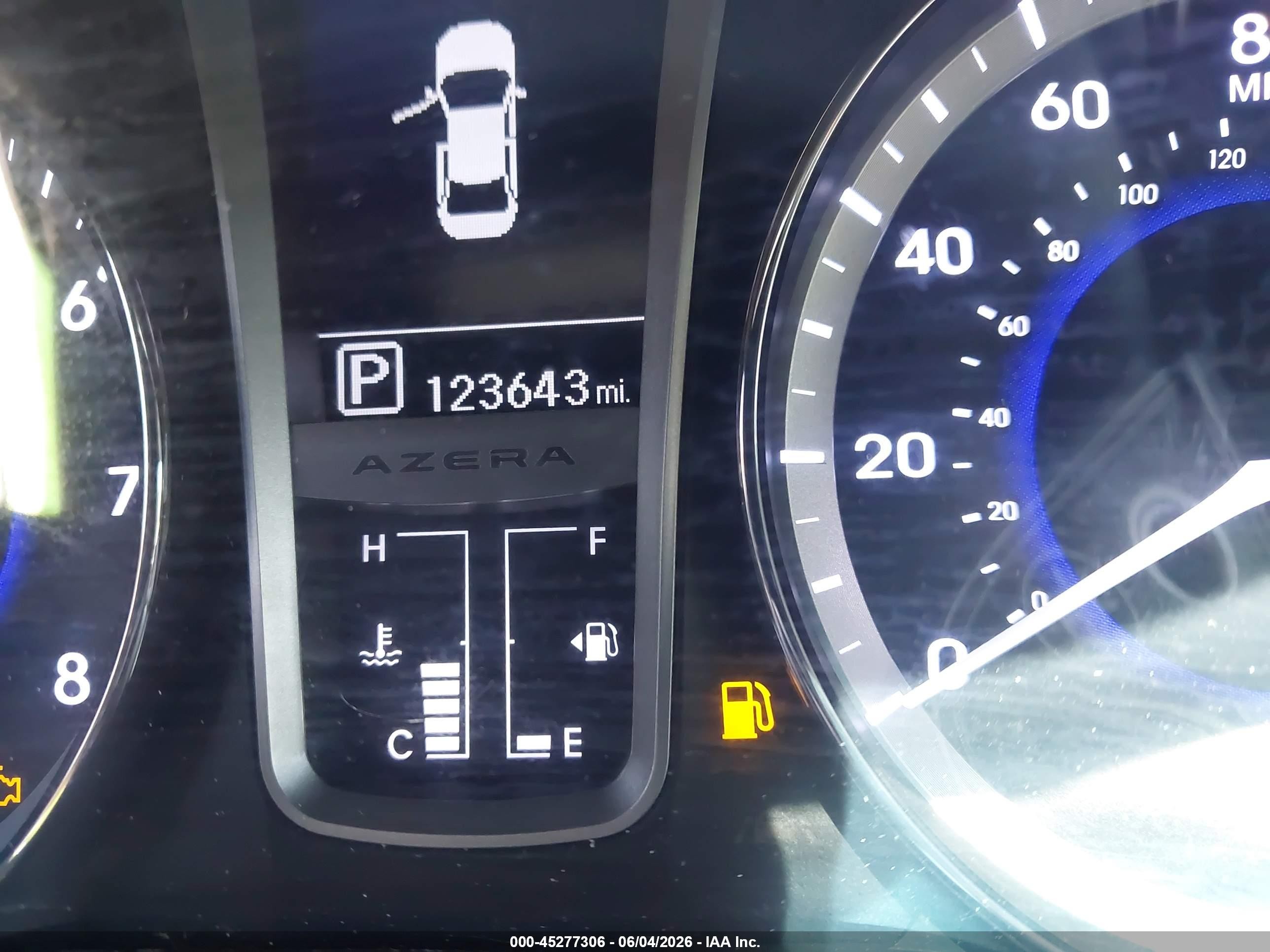 2013 Hyundai Azera   Gray vin: KMHFG4JG2DA202813