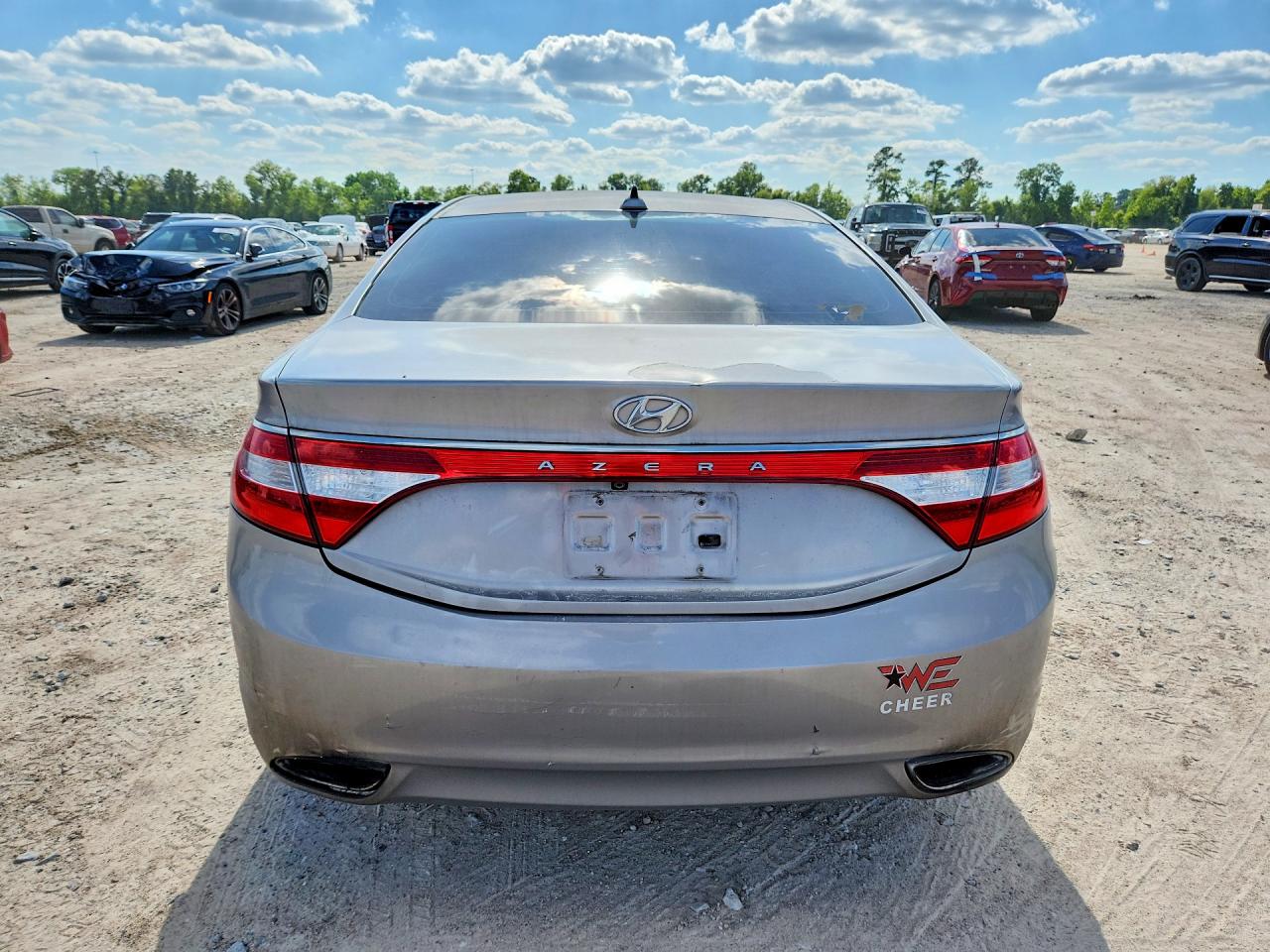 2014 Hyundai Azera Base Gray vin: KMHFG4JG2EA349263