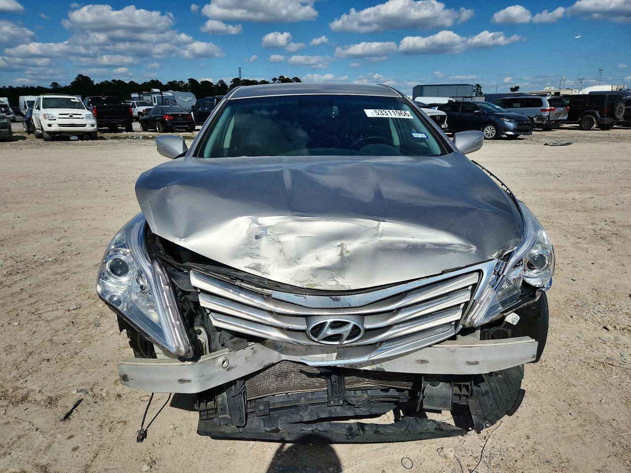 2014 Hyundai Azera Base Gray vin: KMHFG4JG2EA349263