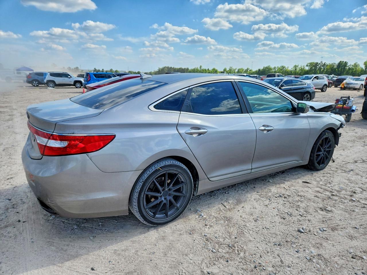 2014 Hyundai Azera Base Gray vin: KMHFG4JG2EA349263