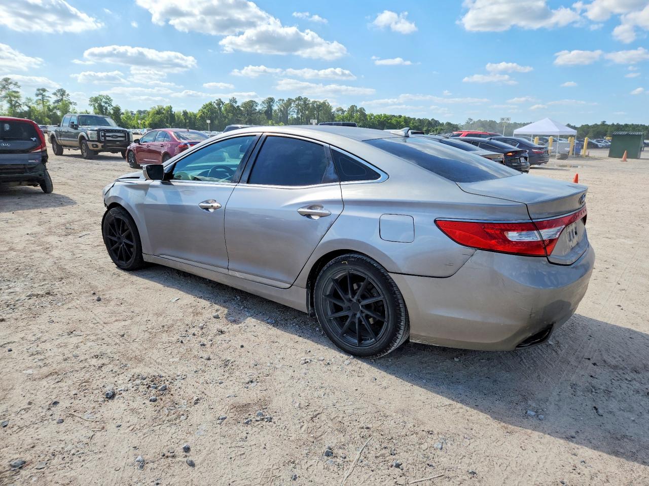2014 Hyundai Azera Base Gray vin: KMHFG4JG2EA349263