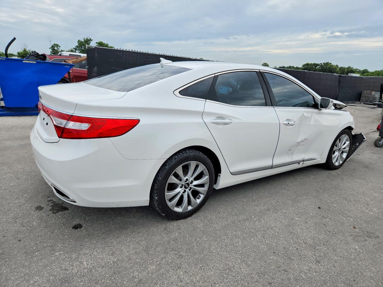 2014 Hyundai Azera Base Белый vin: KMHFG4JG2EA352132