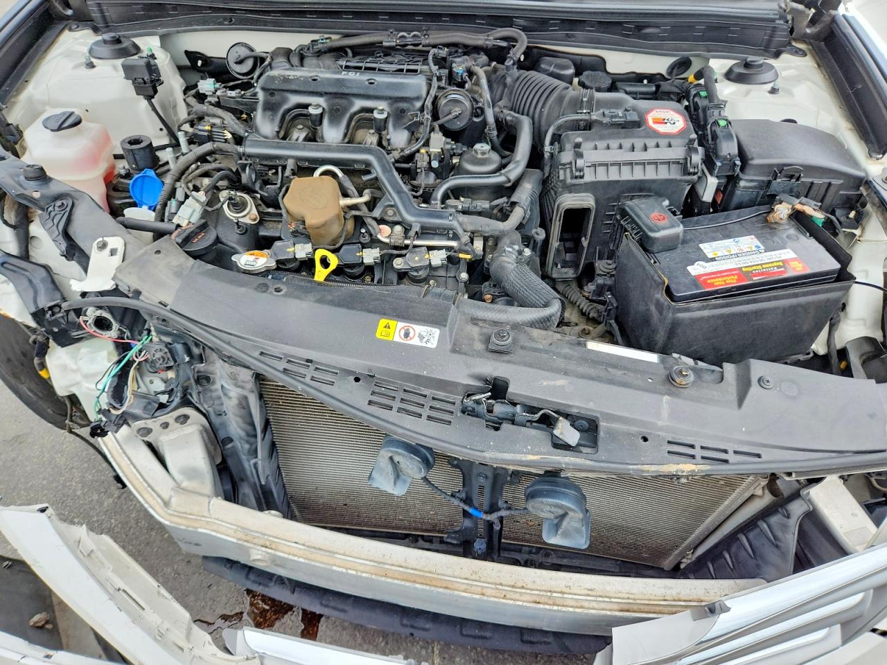 2014 Hyundai Azera Base Белый vin: KMHFG4JG2EA352132