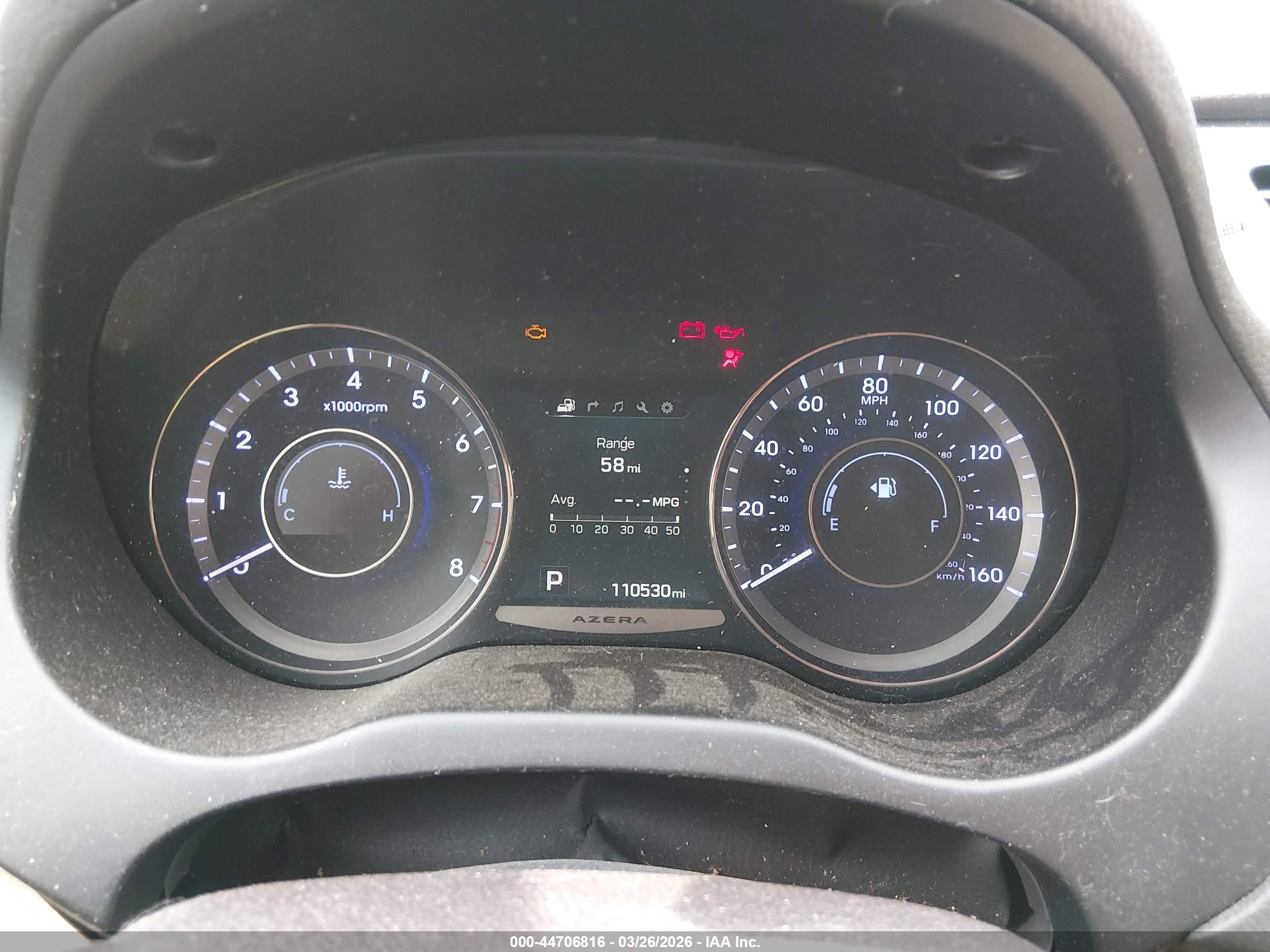 2015 Hyundai Azera   Красный vin: KMHFG4JG2FA475303