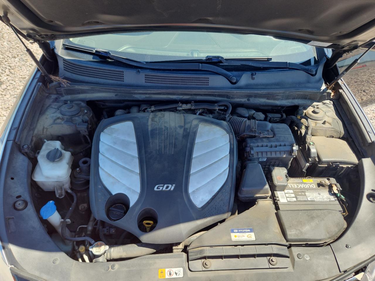 2013 Hyundai Azera Base Black vin: KMHFG4JG3DA204909