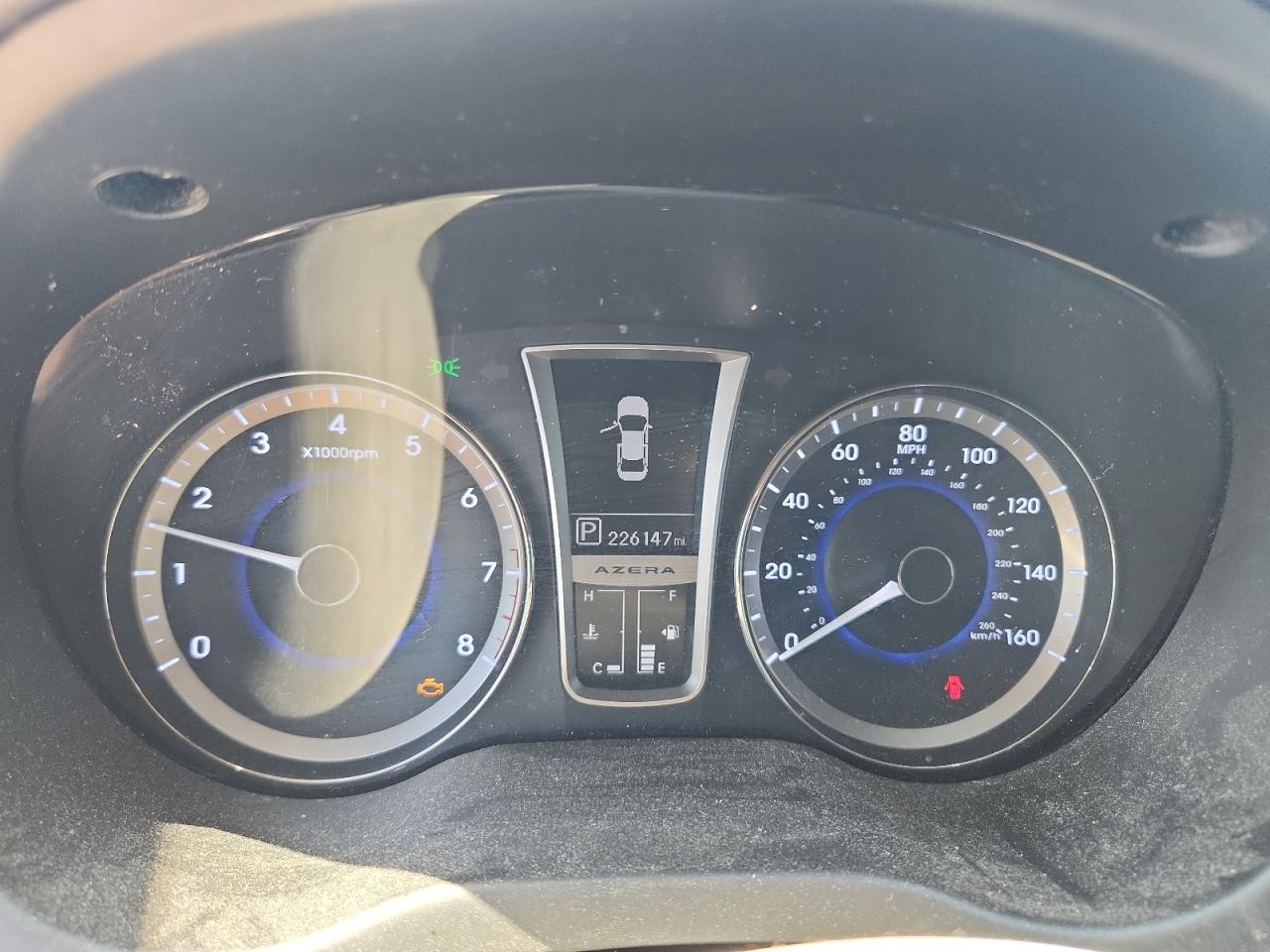 2013 Hyundai Azera Base Black vin: KMHFG4JG3DA204909