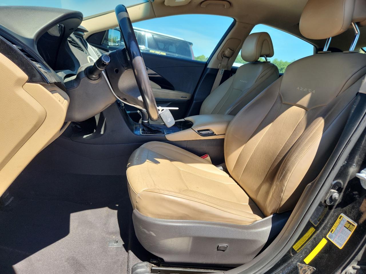 2013 Hyundai Azera Base Black vin: KMHFG4JG3DA204909