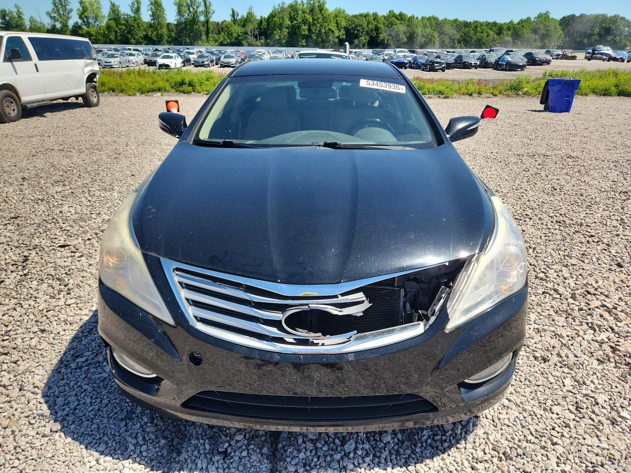 2013 Hyundai Azera Base Black vin: KMHFG4JG3DA204909