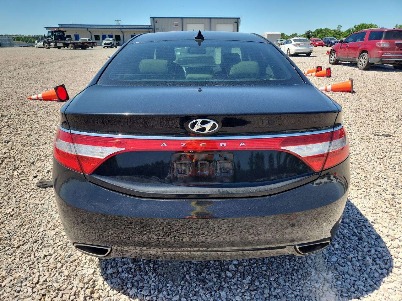 2013 Hyundai Azera Base Black vin: KMHFG4JG3DA204909