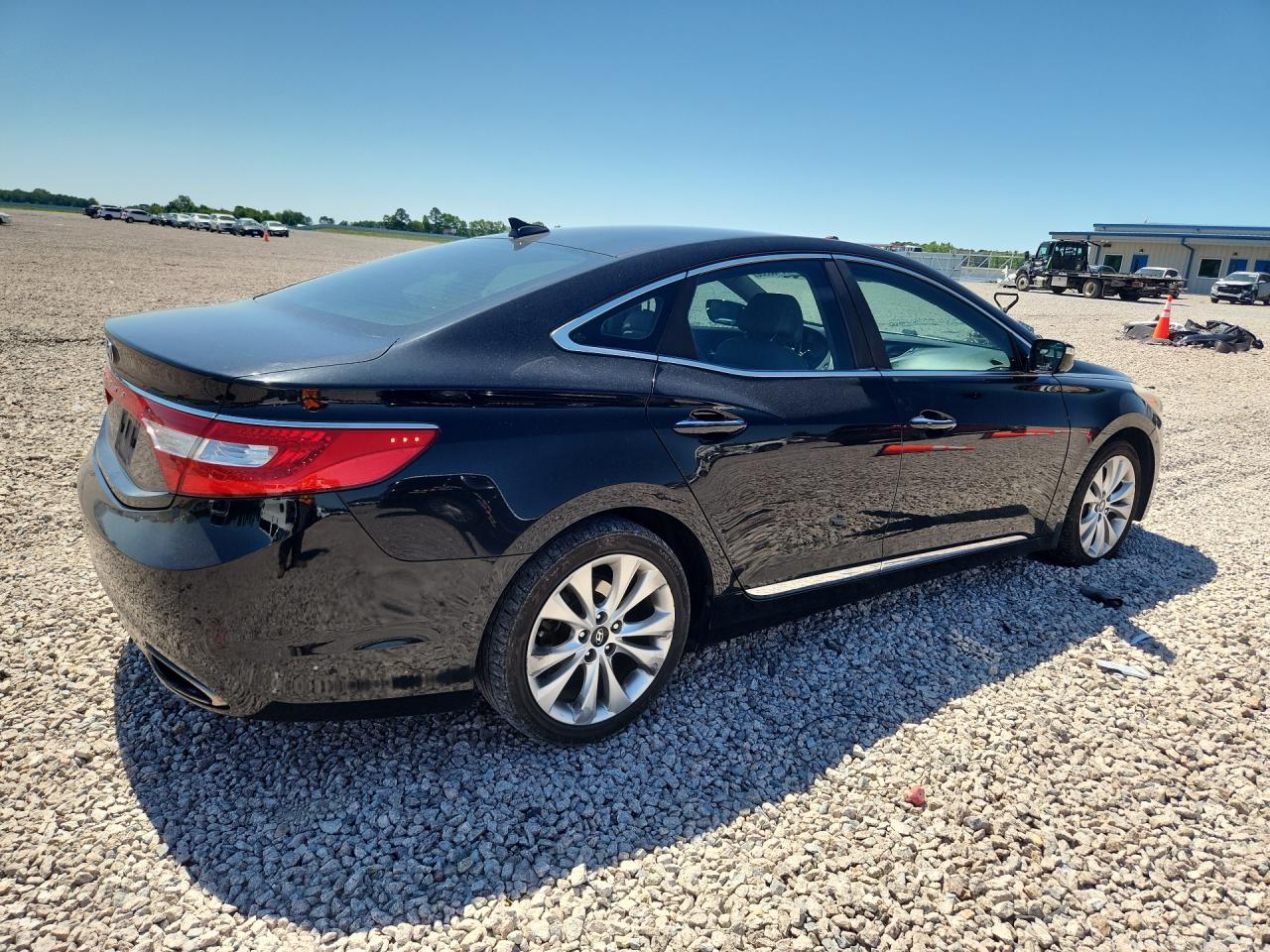 2013 Hyundai Azera Base Black vin: KMHFG4JG3DA204909