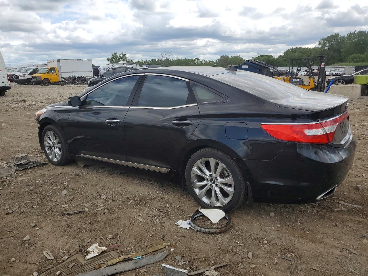 2013 Hyundai Azera Base Черный vin: KMHFG4JG3DA217398