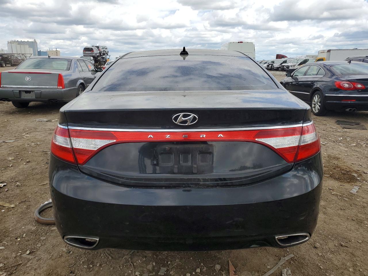 2013 Hyundai Azera Base Черный vin: KMHFG4JG3DA217398