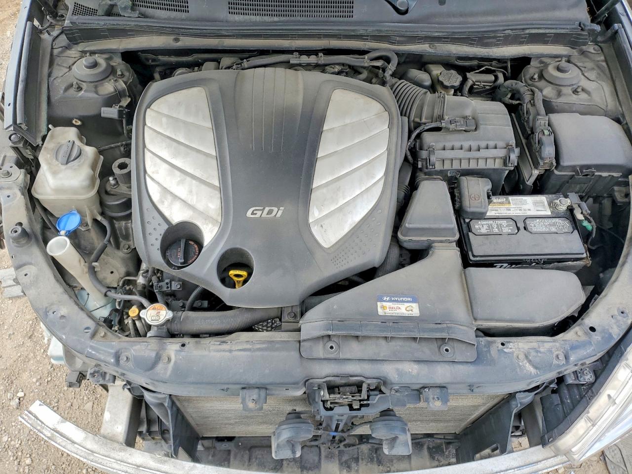 2013 Hyundai Azera Base Черный vin: KMHFG4JG3DA217398